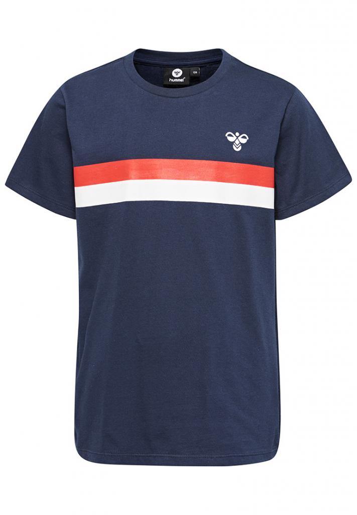 Футболка HMLKRISTIAN T-SHIRT S / S 202-912-1009-116 Дорослі Чоловіча ТЕМНО-СИНІЙ