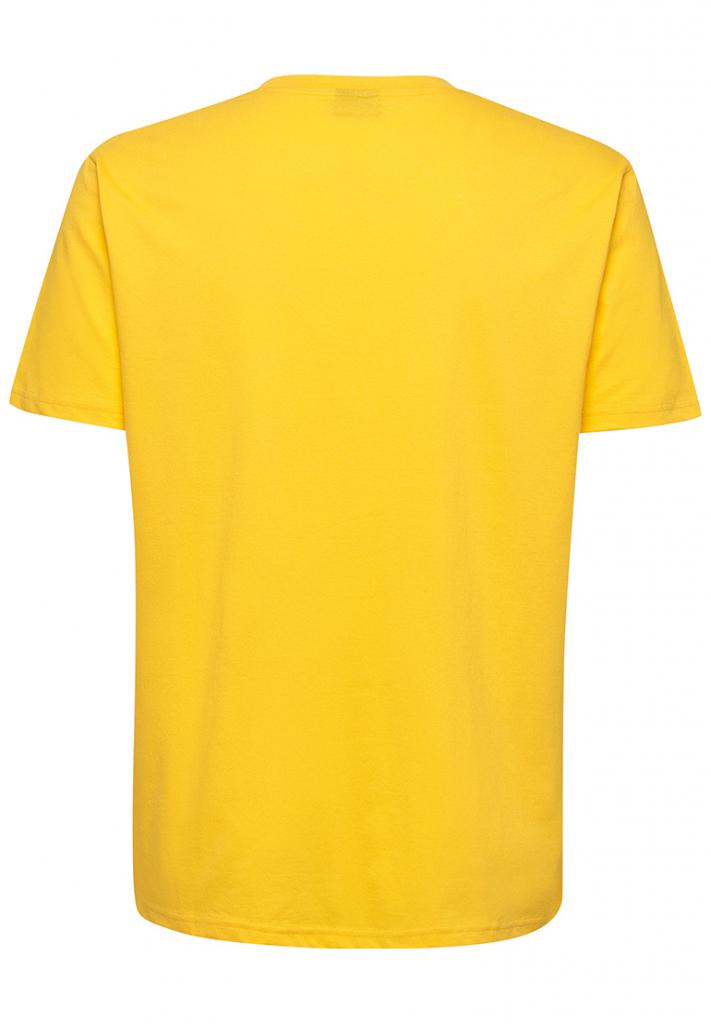 Футболка Hummel HMLGO COTTON LOGO T-SHIRT S/S желтая фото товара
