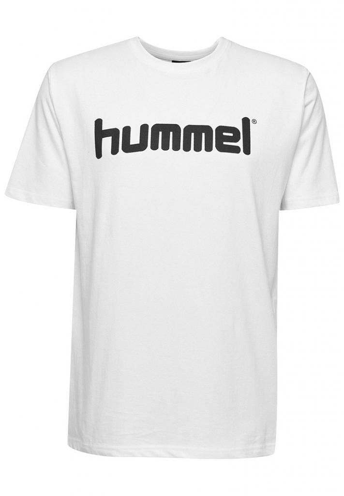 Футболка HMLGO COTTON LOGO T-SHIRT S / S 203-513-9001-S Дорослі Чоловіча БІЛИЙ