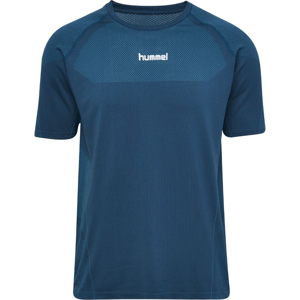 Футболка Hummel PRECISION PRO JERSEY S/S синяя фото товара