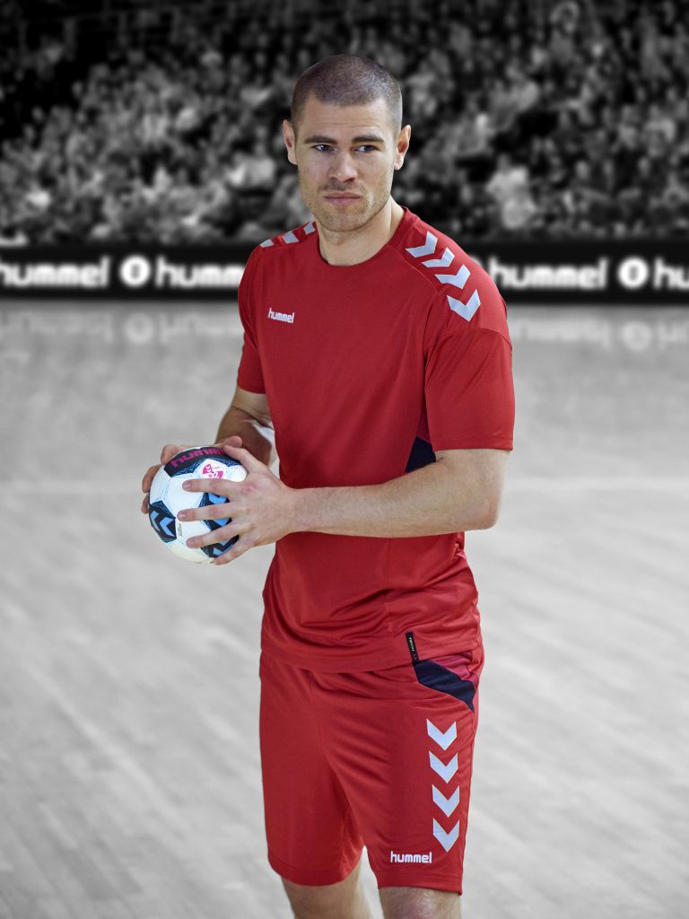 Футболка Hummel TECH MOVE JERSEY S/S красная фото товара