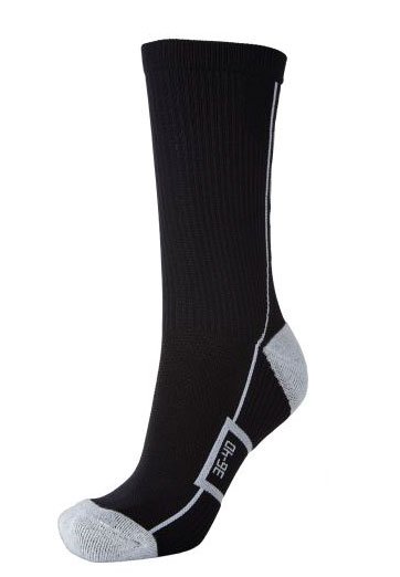 Шкарпетки функціональні Hummel TECH INDOOR SOCK LOW чорно-сірі фото товару