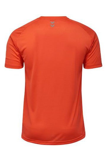 Футболка Hummel RUNNER SS TEE оранжевая фото товара