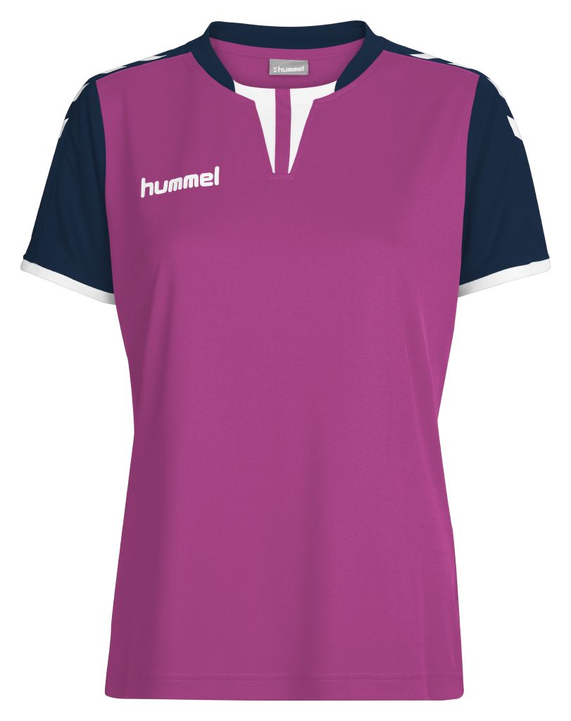 Футболка Hummel CORE WOMENS SS JERSEY малиновая фото товара