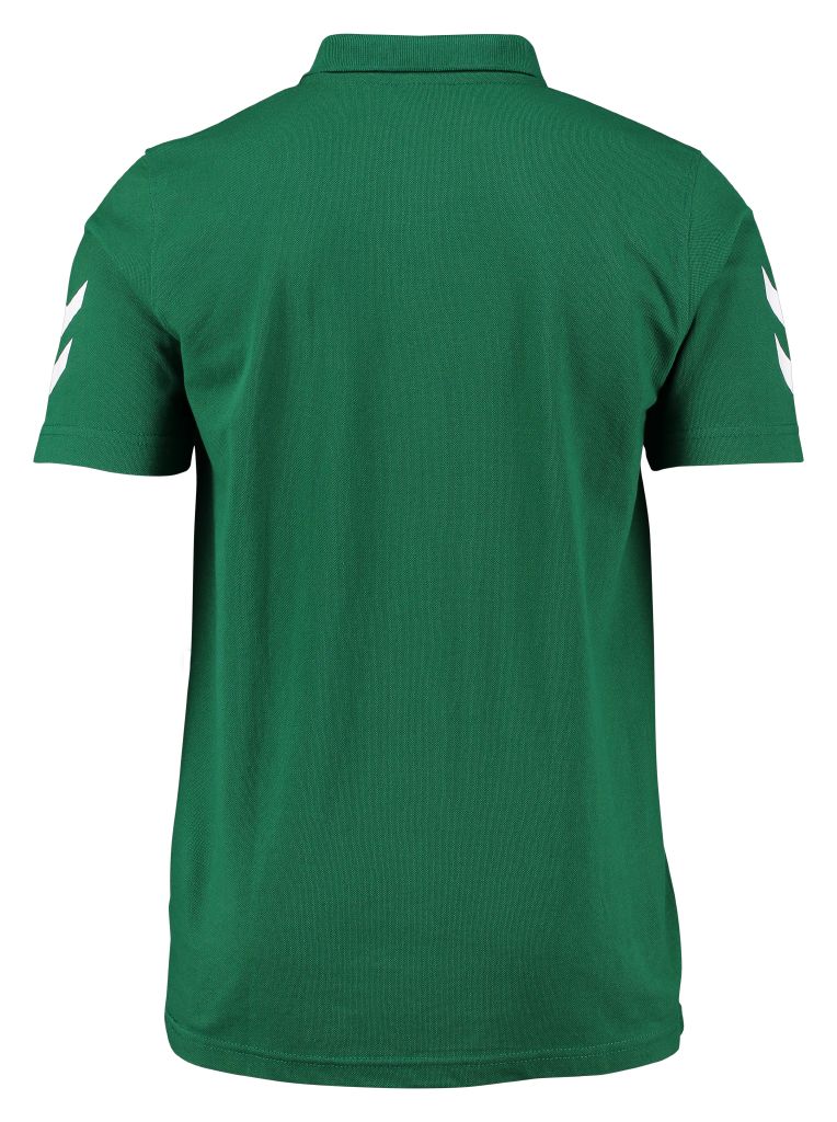 Футболка поло детская Hummel CORE COTTON POLO зеленая фото товара