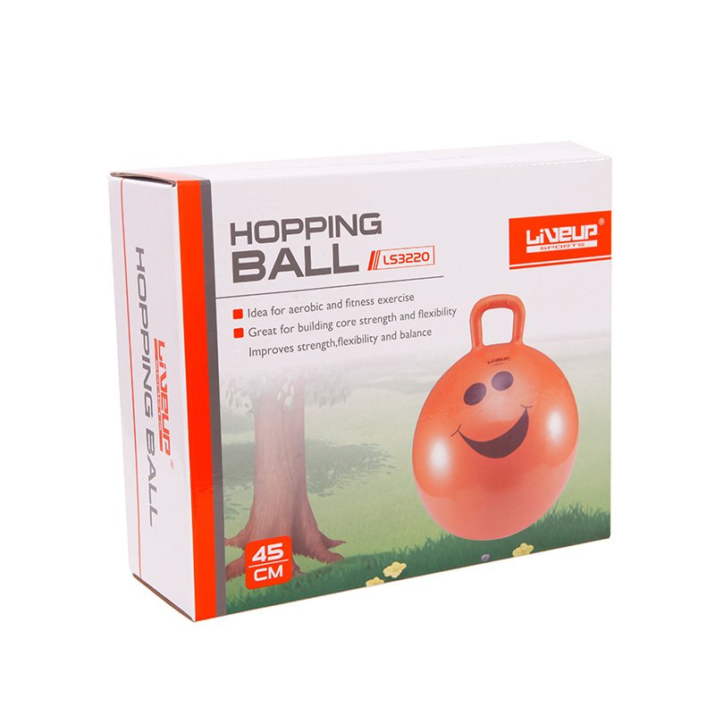 Дитячий фітбол з ручкою LiveUp HOPPING BALL, LS3220 фото товару