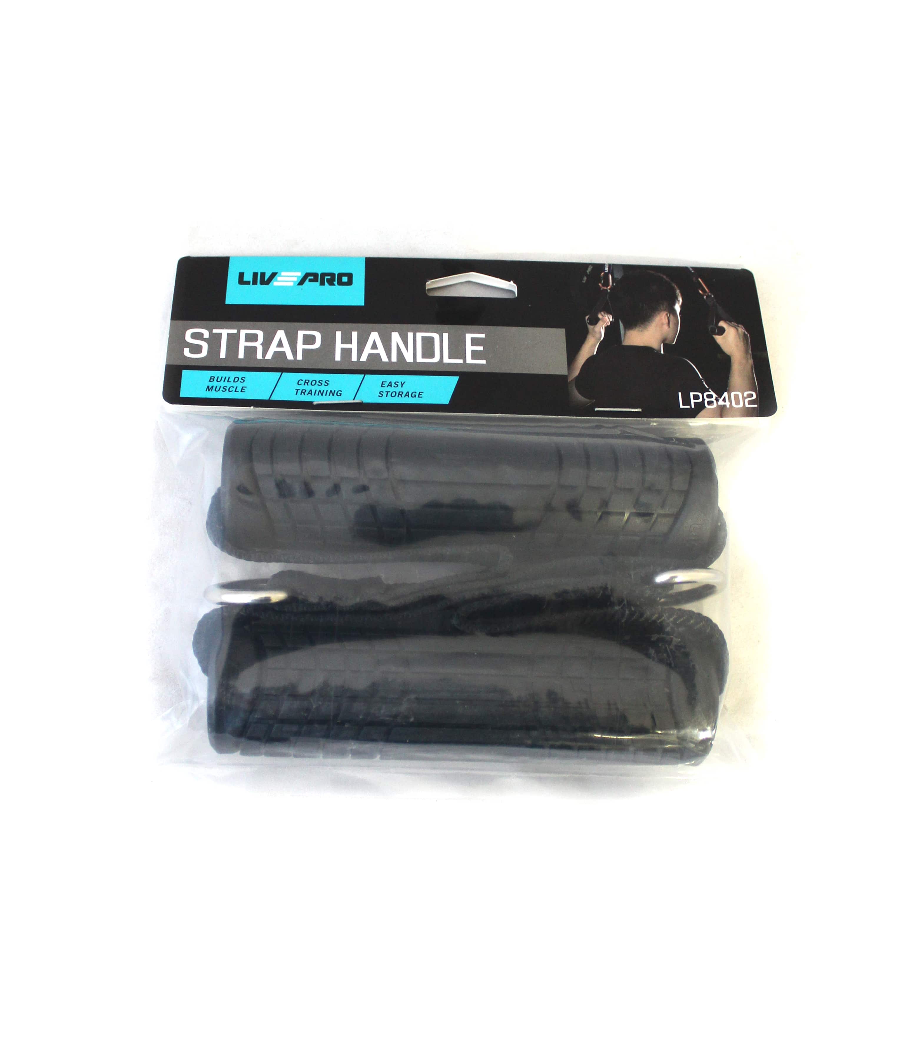 Ручки для эспандера LivePro RESIST TUBE HANDLES фото товара