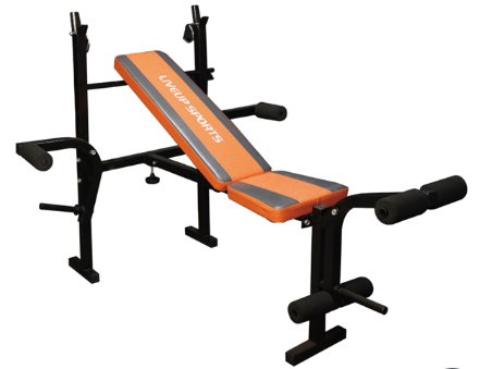 Лава для жиму LiveUp FITNESS WEIGHT BENCH LS1101 фото товару
