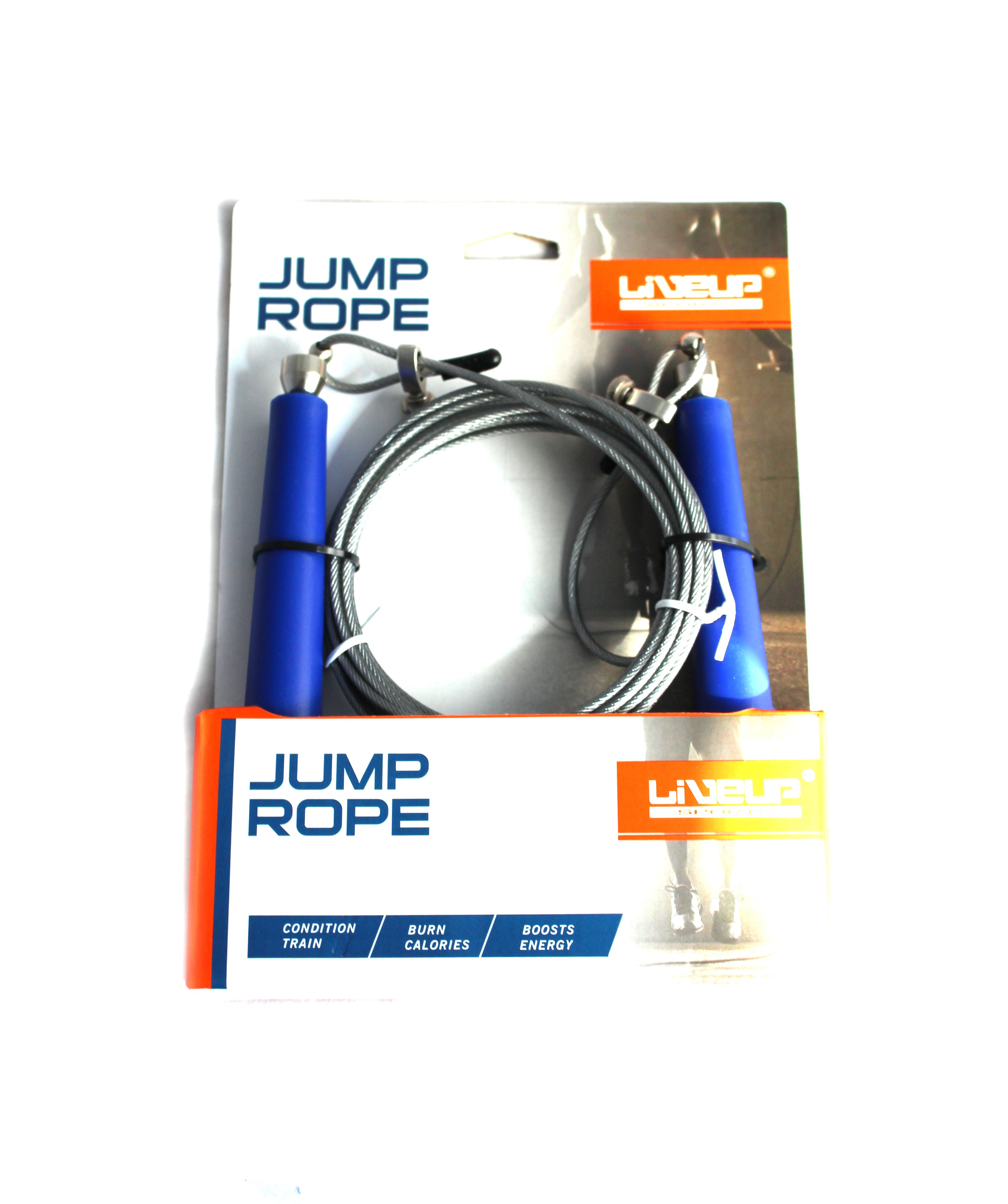 Скакалка скоростная Liveup CABLE JUMPROPE фото товара