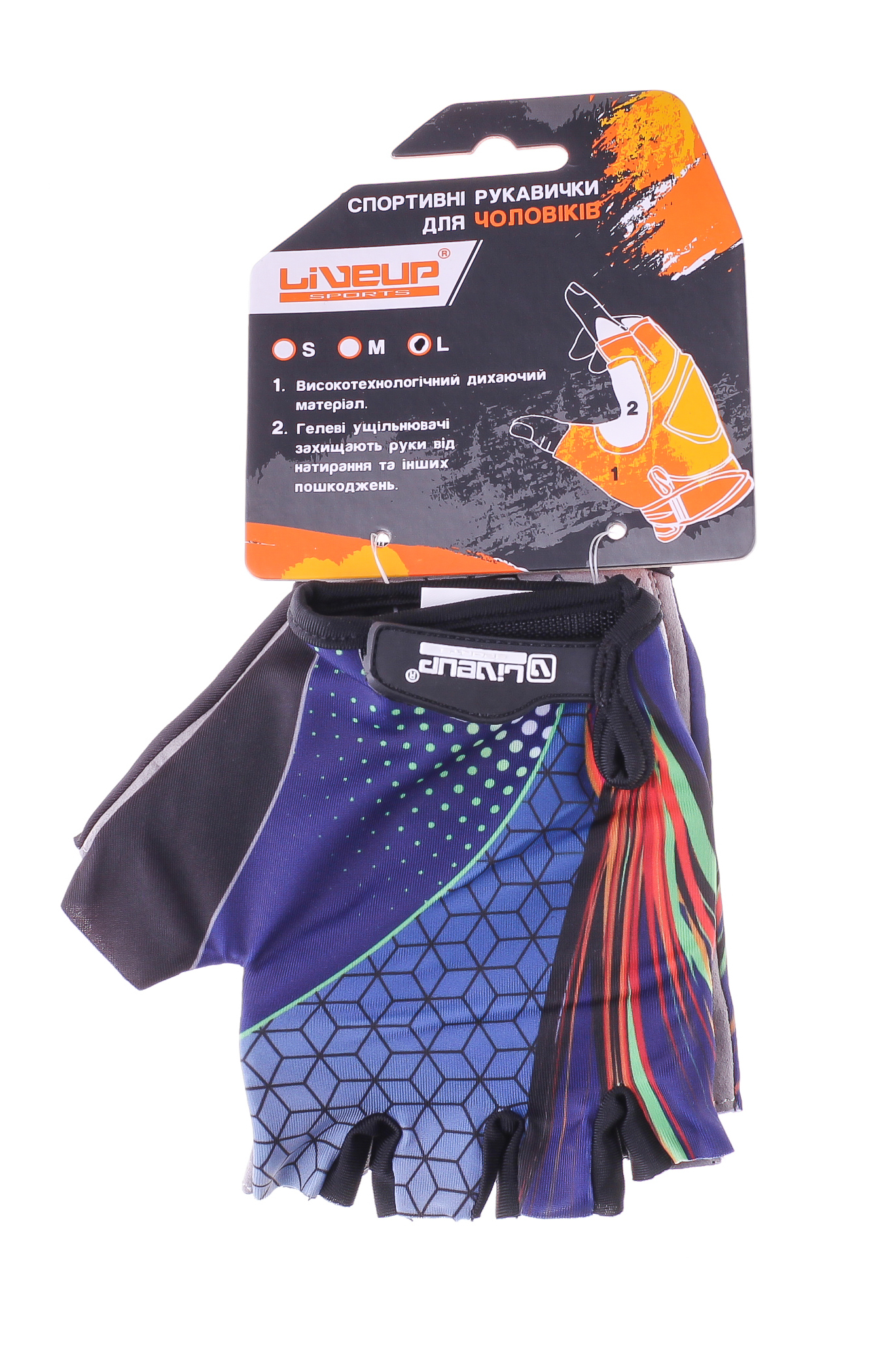 Спортивные перчатки Liveup MEN MULTI SPORT GLOVE LSU2638M-ML фото товара