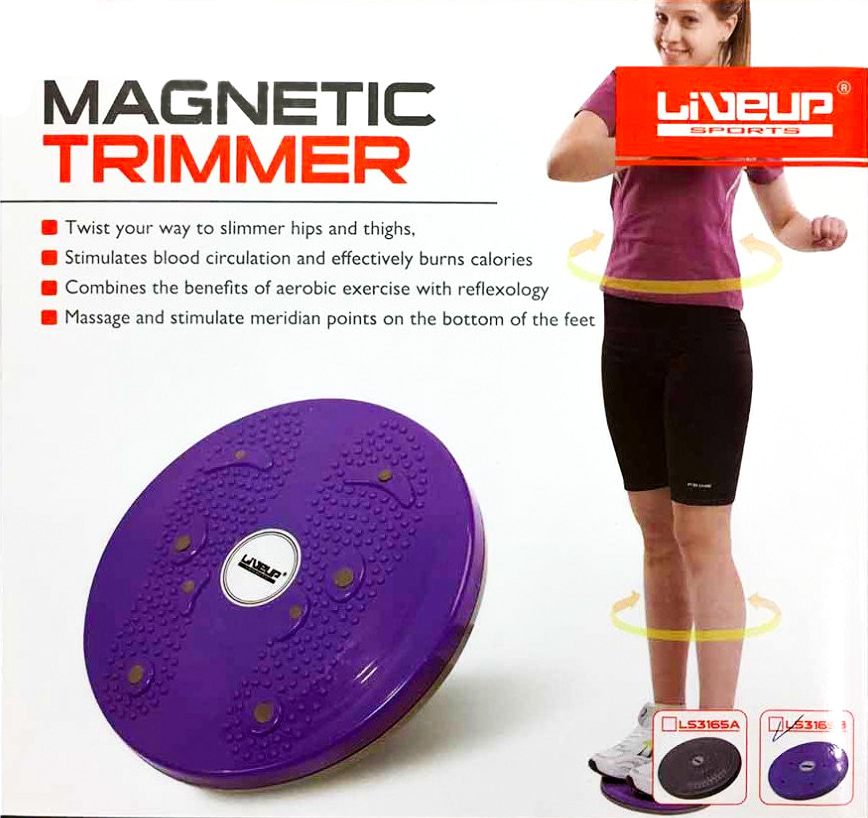 Диск обертовий d = 25 см фіолет. LS3165B MAGNETIC TR фото товару