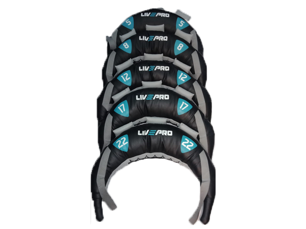 Болгарський мішок LivePro BULGARIAN BAG чорний / сірий 8 кг фото товару