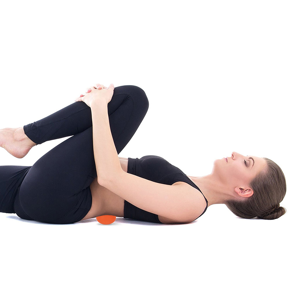 Мячик для массажа LivePro MUSCLE ROLLER BALL оранжевый фото товара
