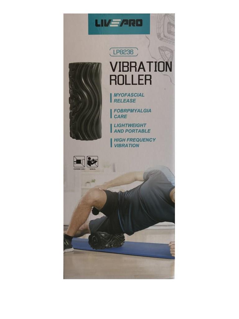 Вібромасажер LivePro VIBRATION ROLLER фото товару