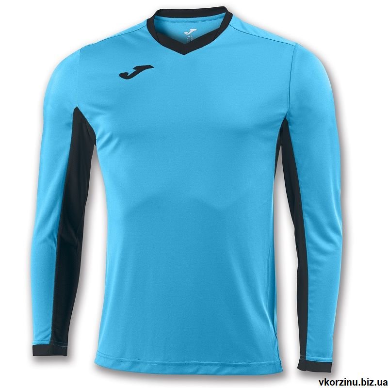 Футболка Joma CHAMPION IV бирюзово-чёрная д/р M фото товара