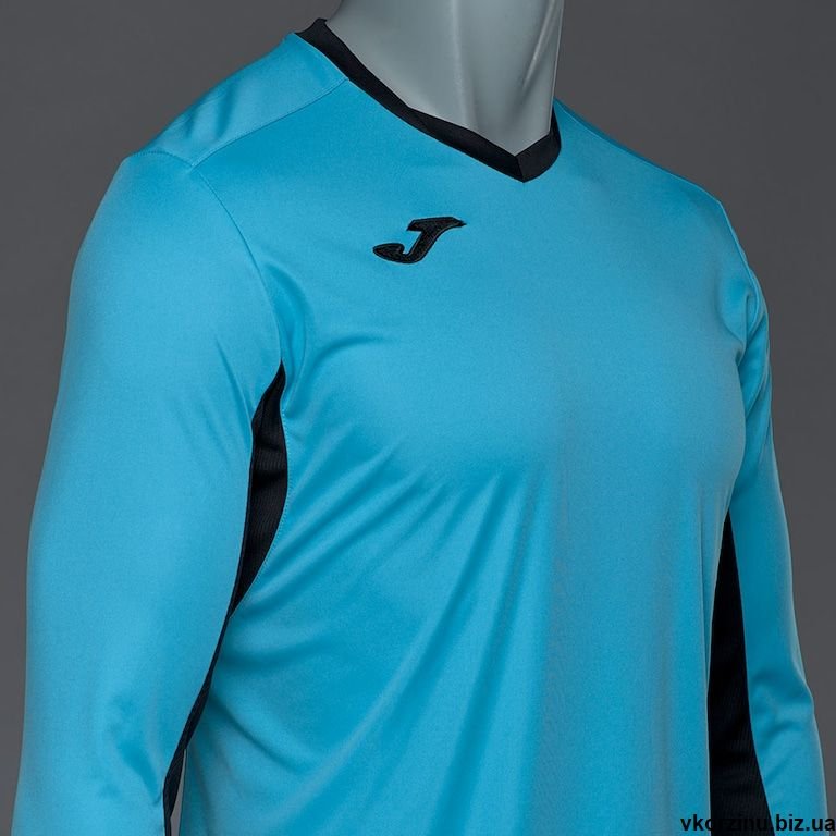 Футболка Joma CHAMPION IV бирюзово-чёрная д/р M фото товара