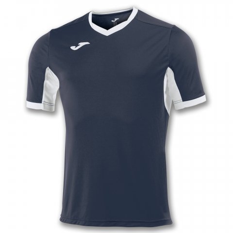 Футболка Joma CHAMPION IV темно-сине-белая к/р 2XS Футболка Joma CHAMPION IV темно-сине-белая к/р 2XS фото товара