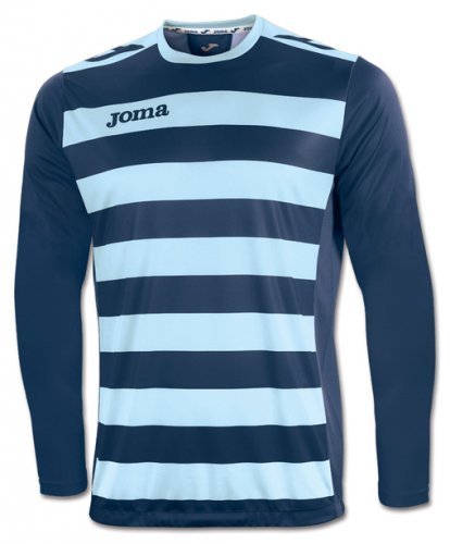 Футболка Joma Europa ІІ темно-синьо-блакитна д/р XS-S фото товару