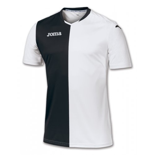 Футболка Joma PREMIER бiло-чорна к/р XS Футболка Joma PREMIER бiло-чорна к/р XS фото товару