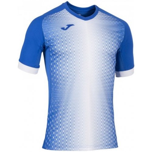 Футболка футбольная Joma SUPERNOVA сине-белая фото товара