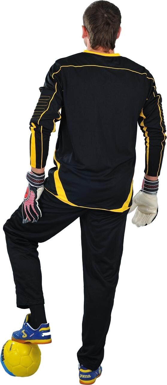 Воротарська форма Europaw чорно-жовта фото товару