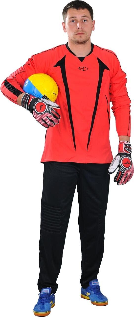 Воротарська форма Europaw малинова фото товару