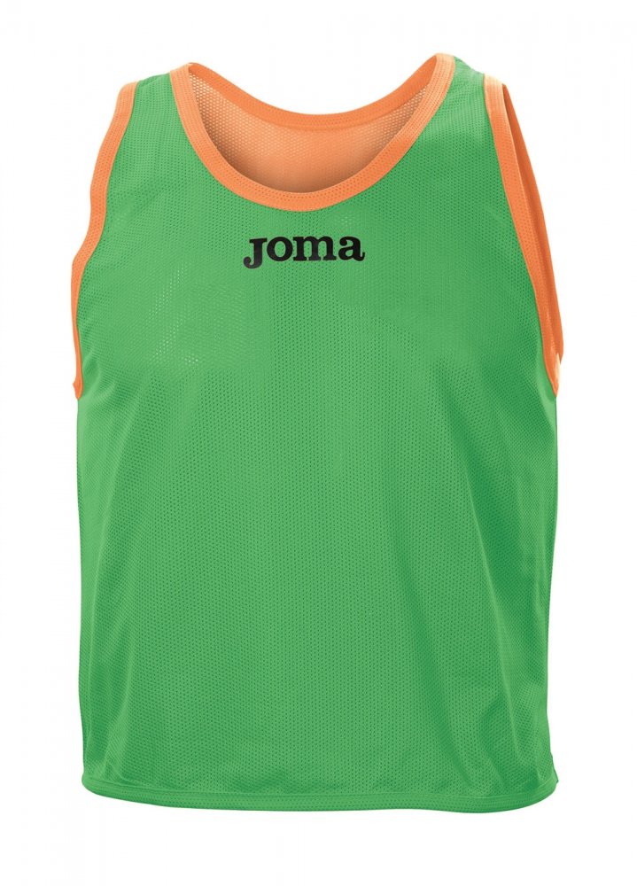 Манішка Joma двостороння помаранчево-зелена 14 фото товару