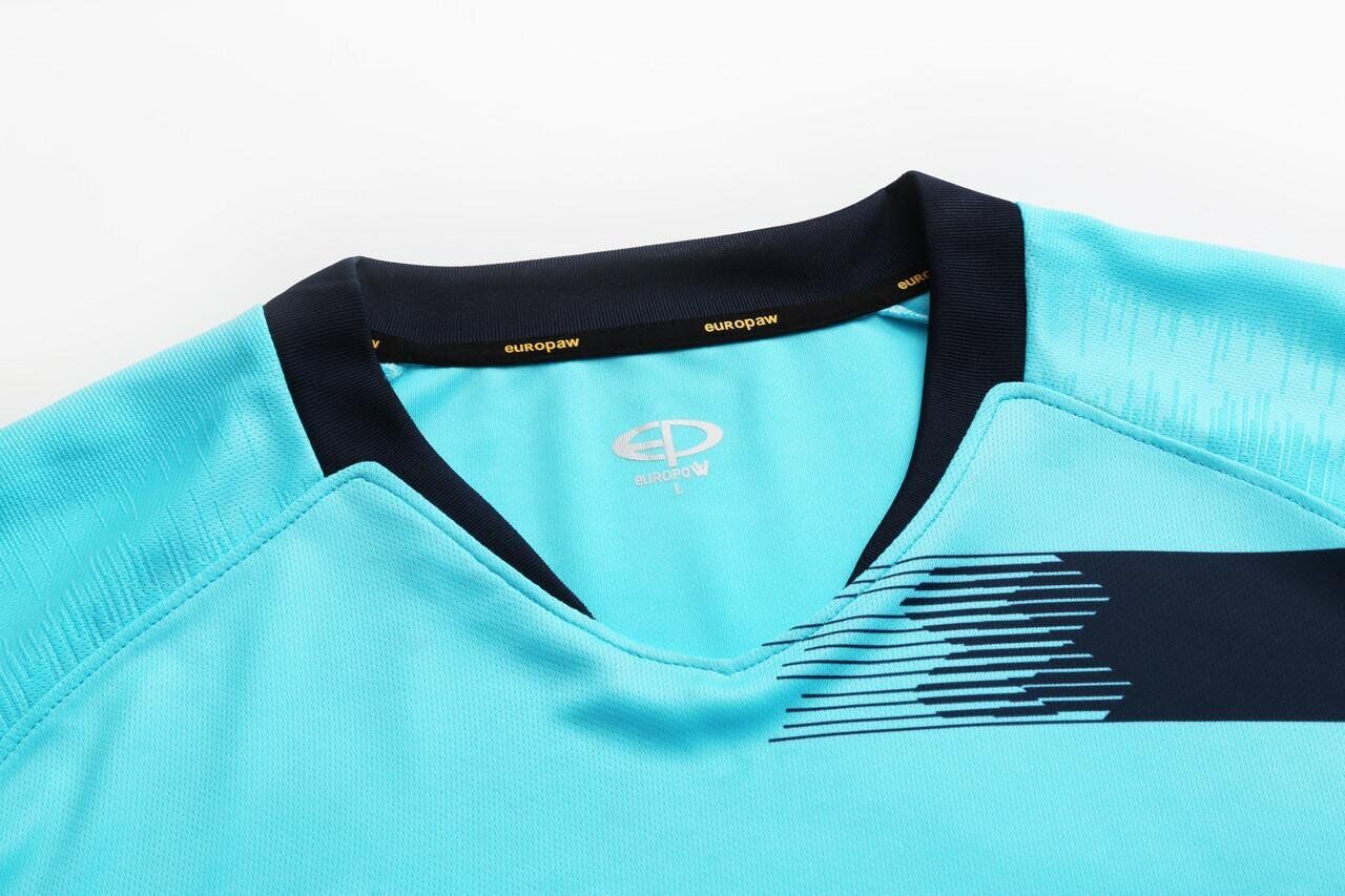 Футбольна форма Europaw 021 бирюзово-т.синя фото товару