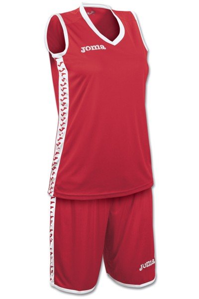 Баскетбольная форма Joma PIVOT SET женская бордово-белая XL фото товара