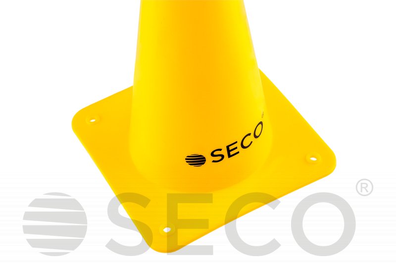 Тренировочный конус SECO® 15 см желтого цвета фото товара