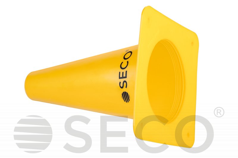 Тренировочный конус SECO® 15 см желтого цвета фото товара