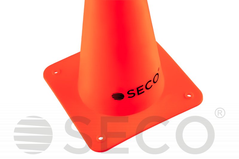 Тренировочный конус SECO® 15 см оранжевого цвета фото товара