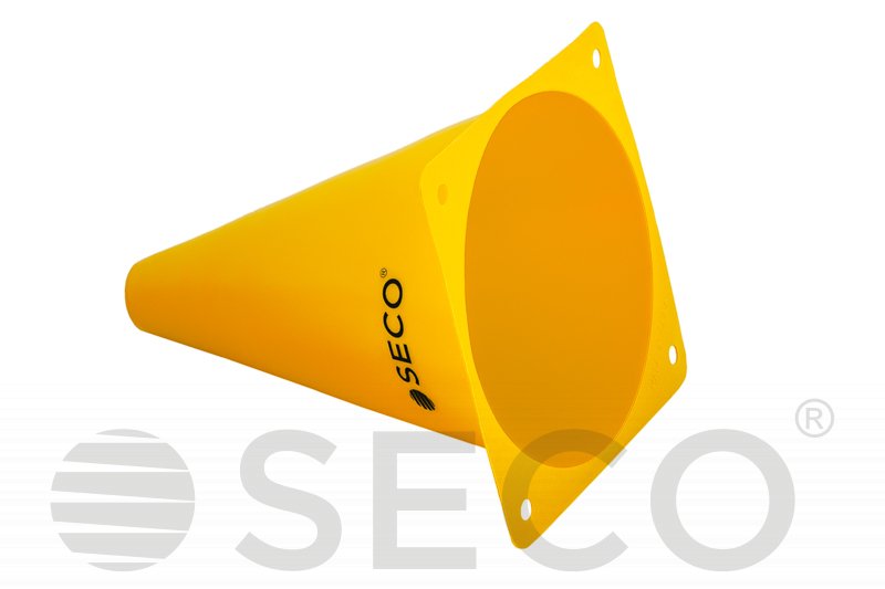 Тренувальний конус SECO® 18 см жовтого кольору фото товару