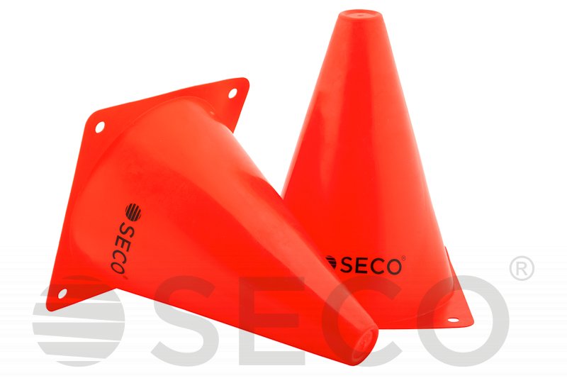 Тренувальний конус SECO® 18 см помаранчевого кольору фото товару