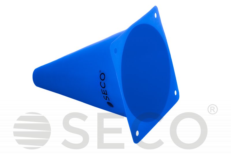 Тренувальний конус SECO® 18 см синього кольору фото товару
