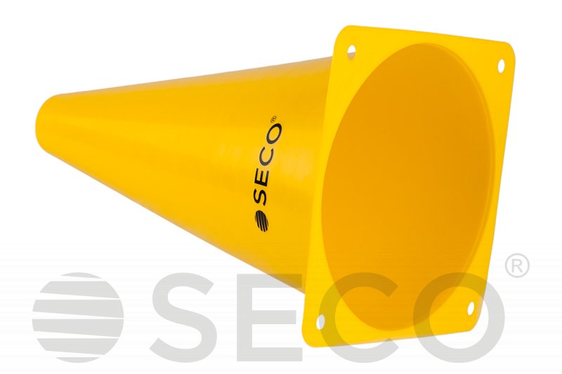 Тренировочный конус SECO® 23 см желтого цвета фото товара