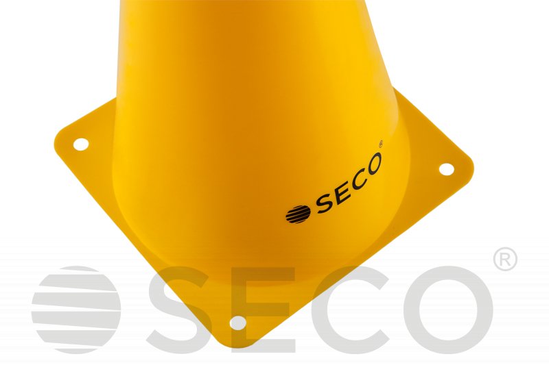 Тренировочный конус SECO® 23 см желтого цвета фото товара