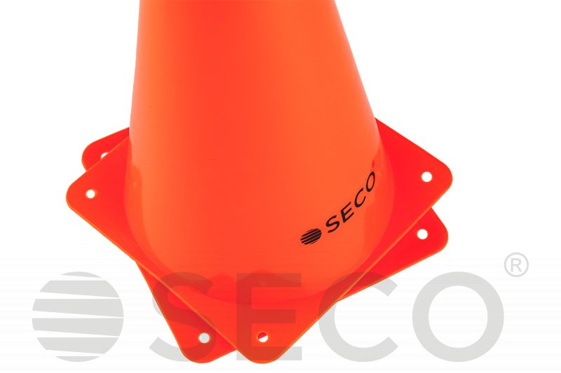Тренувальний конус SECO® 23 см помаранчевого кольору фото товару