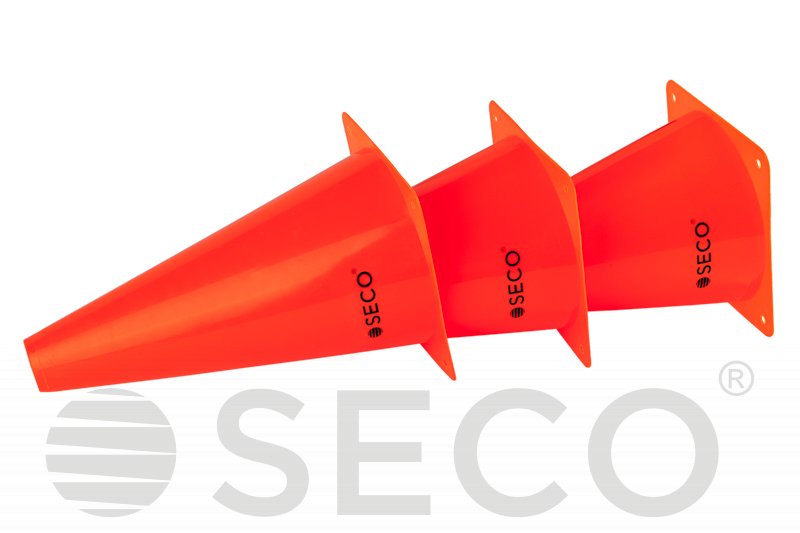 Тренувальний конус SECO® 23 см помаранчевого кольору фото товару