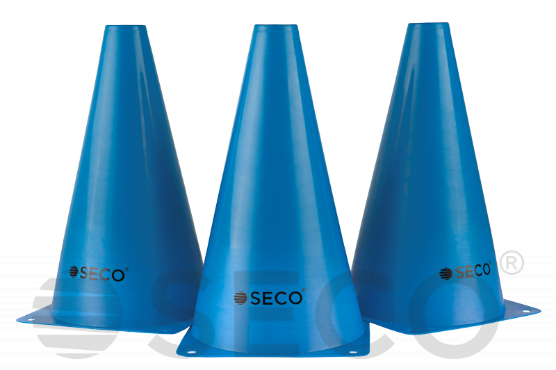 Тренировочный конус SECO® 23 см синего цвета фото товара
