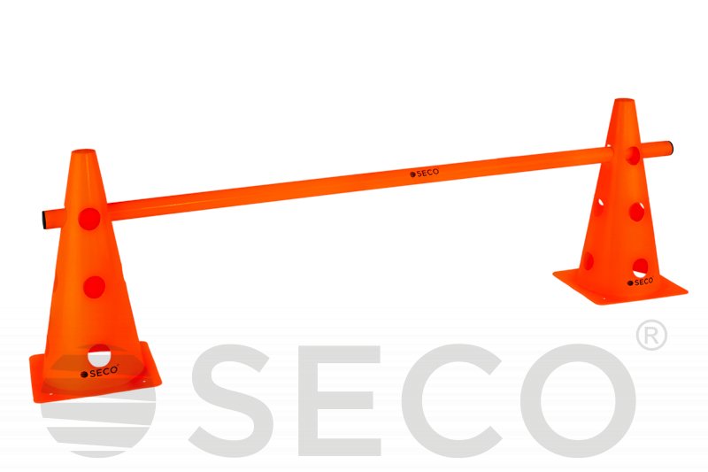 Тренувальний конус з отворами SECO® 32 см помаранчевого кольору фото товару