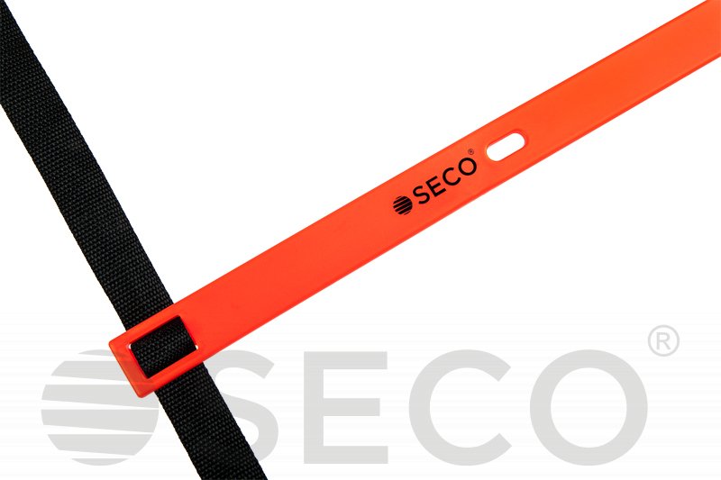 Тренувальні сходи координаційні для бігу SECO® 12 ступенів 6 м оранжевого кольору фото товару
