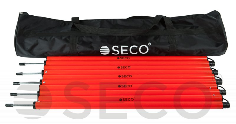 Набір тренувальних слаломних жердин SECO® зі штирем 1.7 м з сумкою фото товару