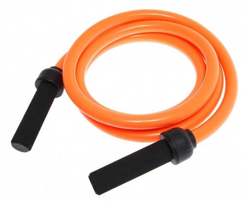 Скакалка утяжеленная LiveUp HEAVY JUMPROPE 700 г Orange фото товара