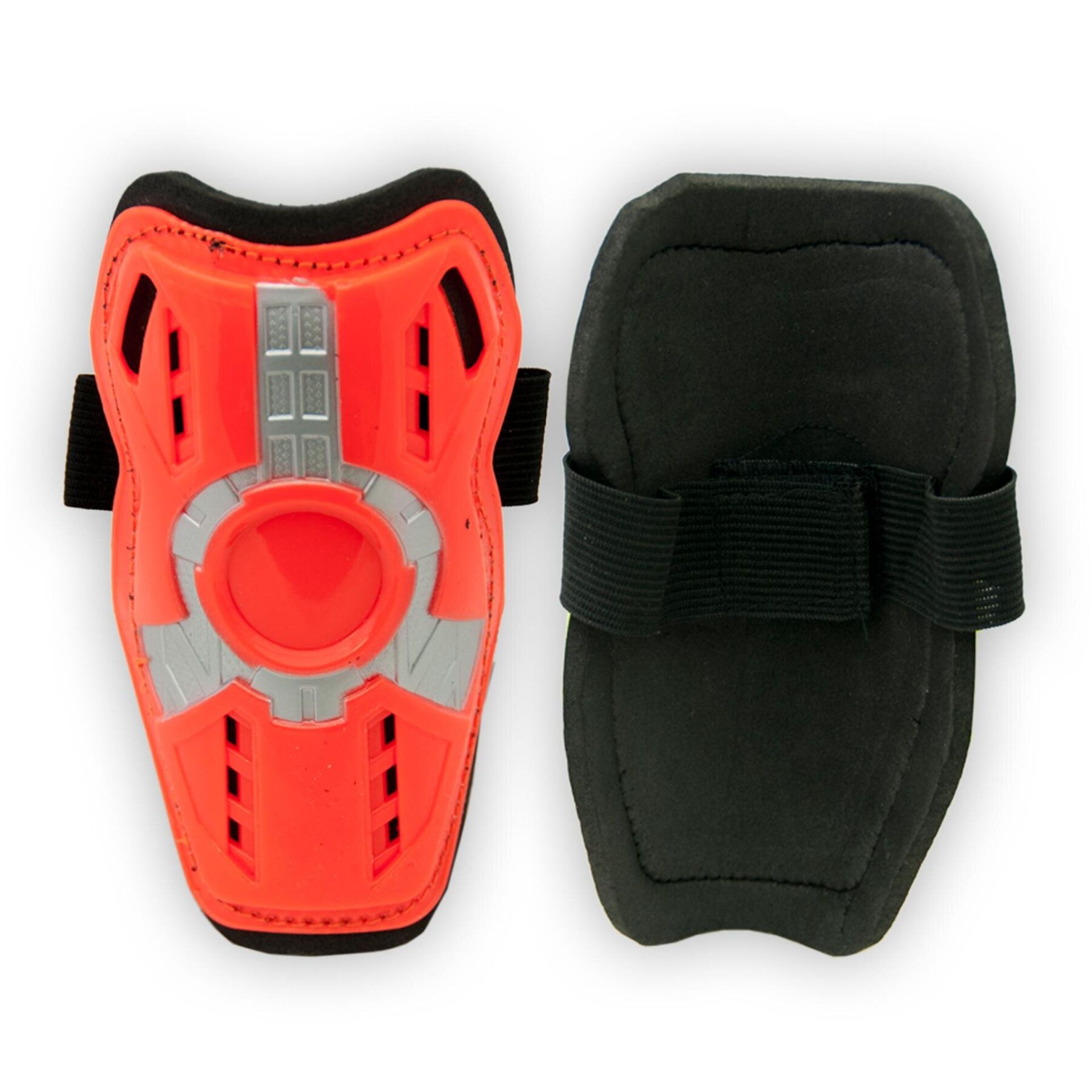 Щитки футбольные детские S оранжевые Щитки футбольные детские S оранжевые фото товара