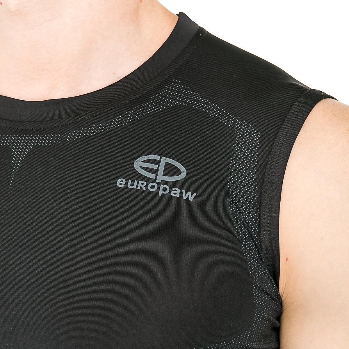 Безрукавка компрессионная Europaw sl top черная [M] фото товару