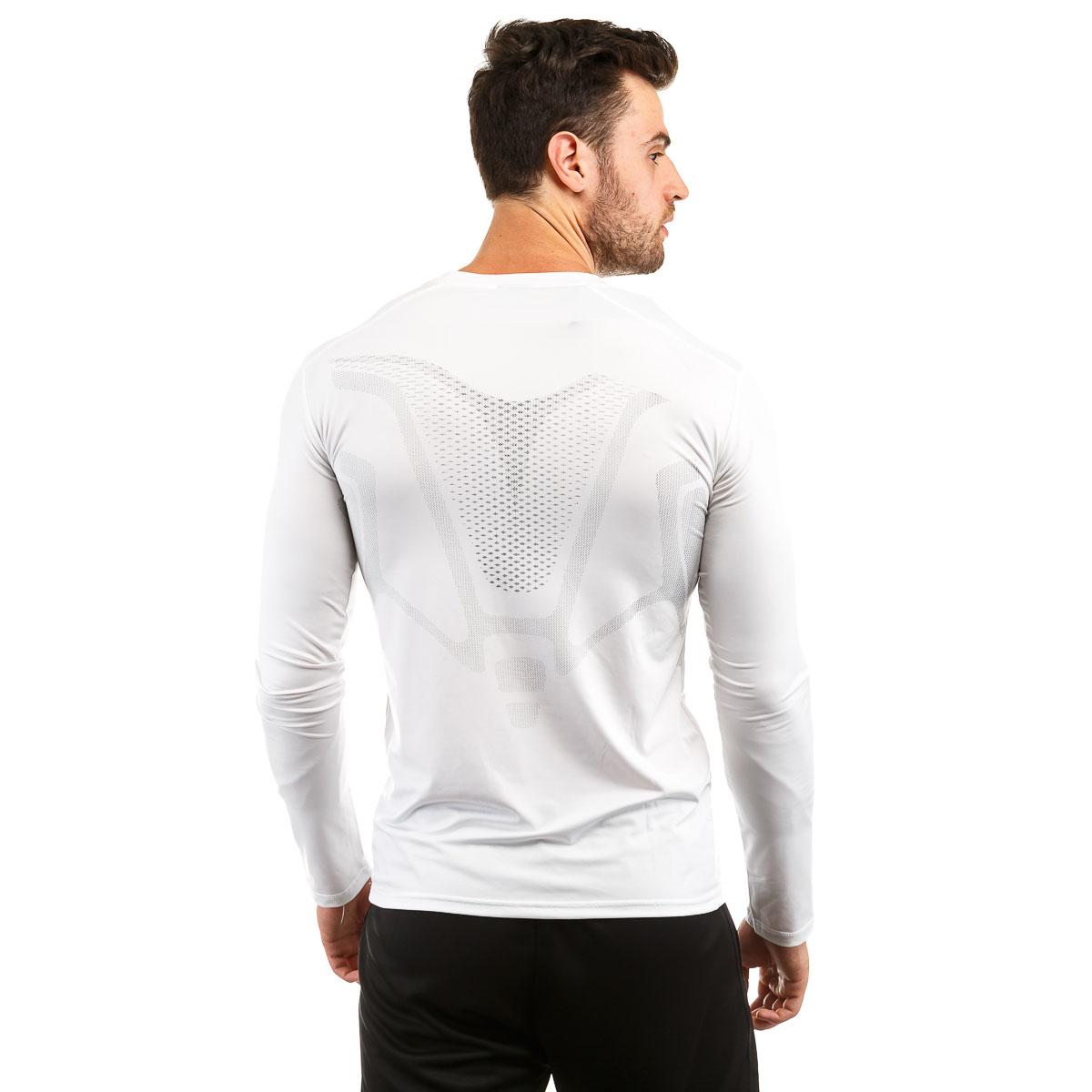 Футболка компрессионная Europaw ls top белая [L] фото товару