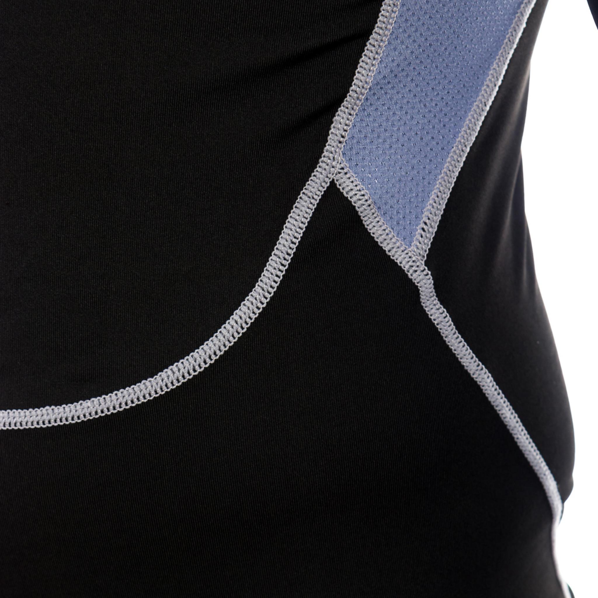 Футболка компрессионная LS Europaw PRO черно-серая [M] фото товару