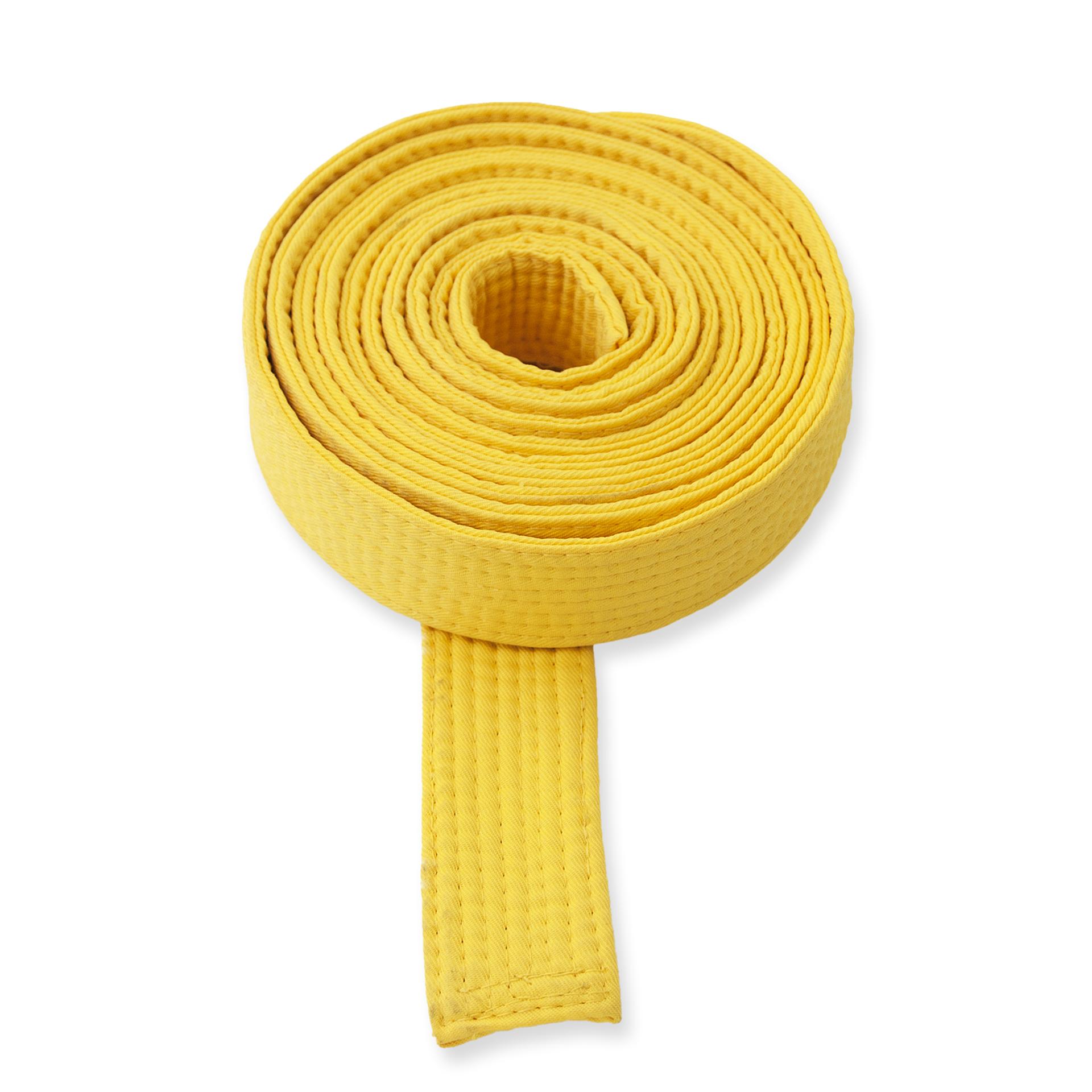 Пояс для каратэ желтый [320] фото товару