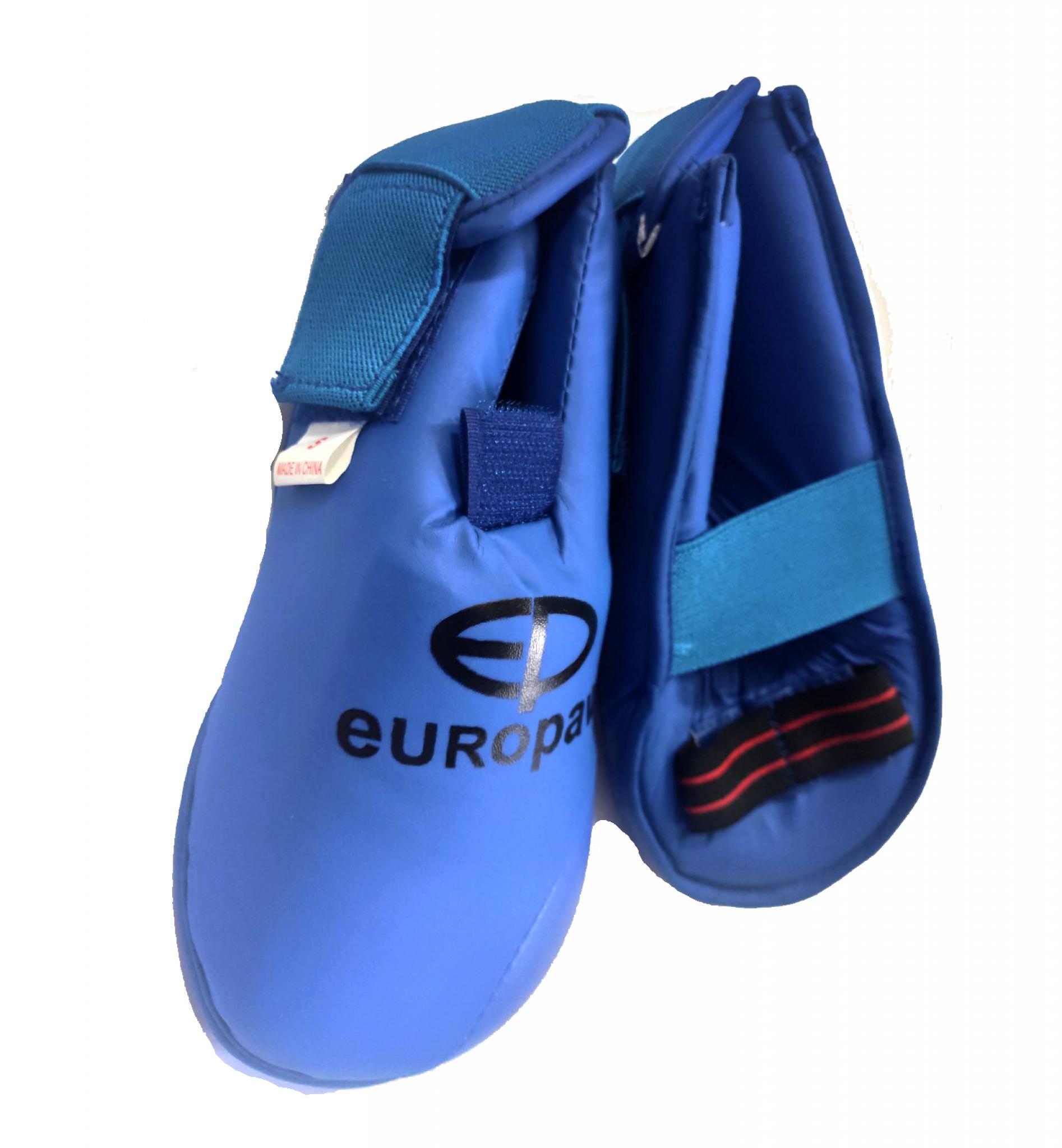 Футы для каратэ стопа синие [L] фото товару